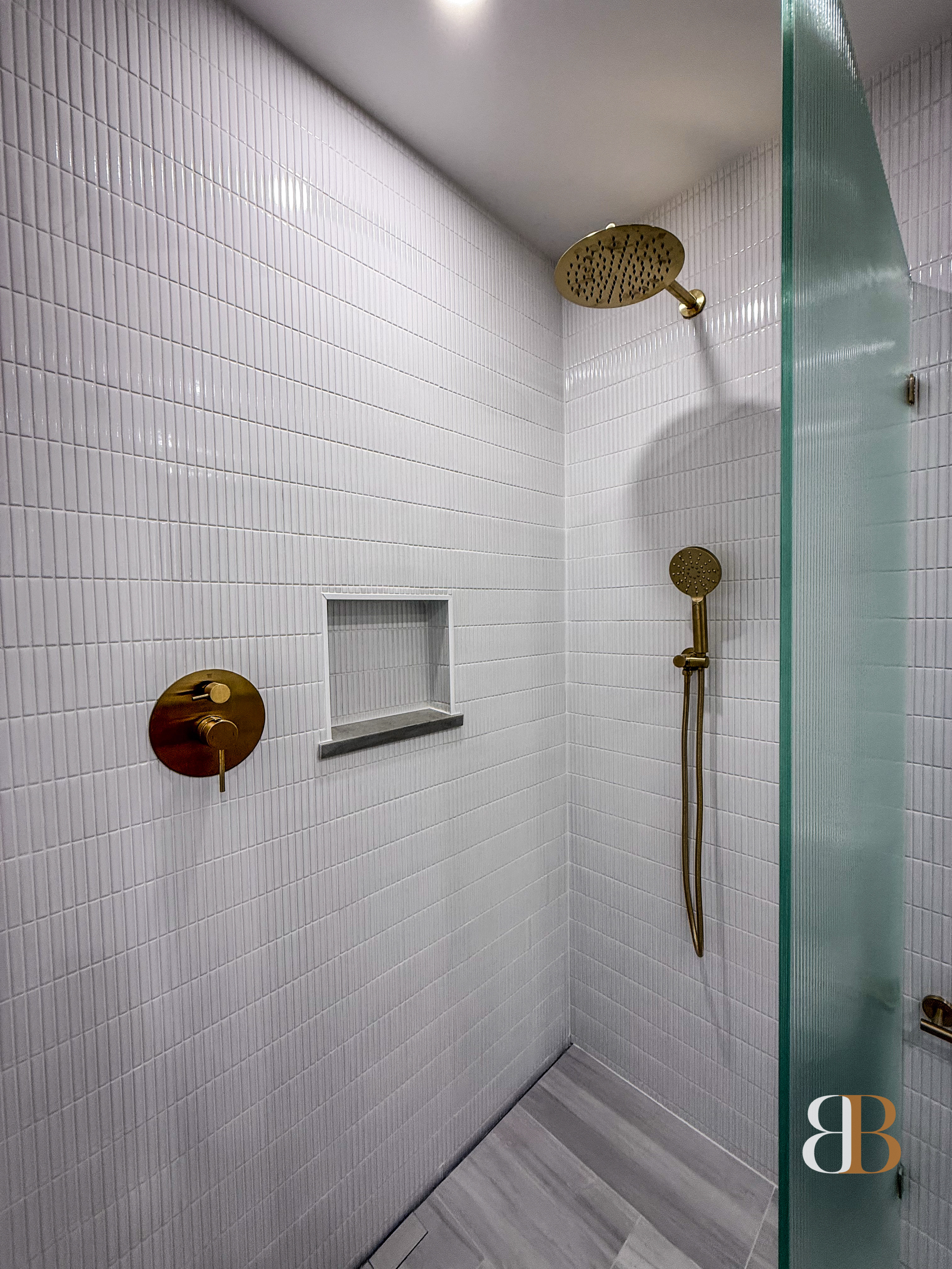 Modern bathroom remodel in Lower Gwynedd by B&B Associates Creations — photo 2